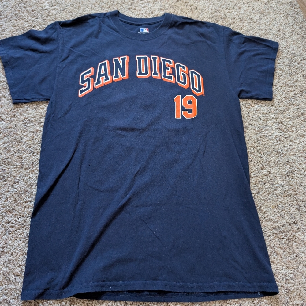 San Diego Number 19 Navy Graphic Tee
